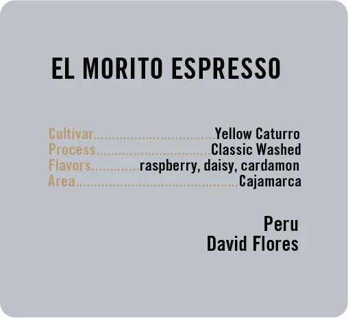 El Morito Espresso