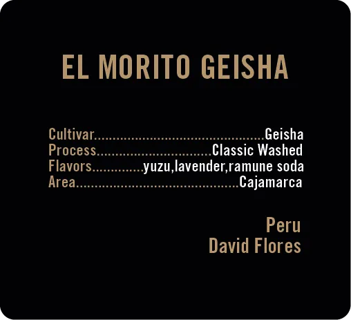 El Morito Geisha
