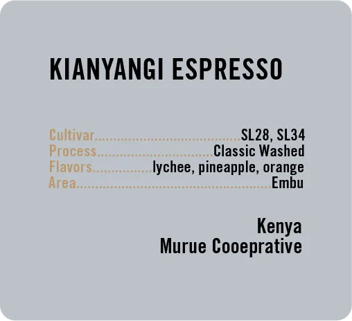 Kianyangi Espresso
