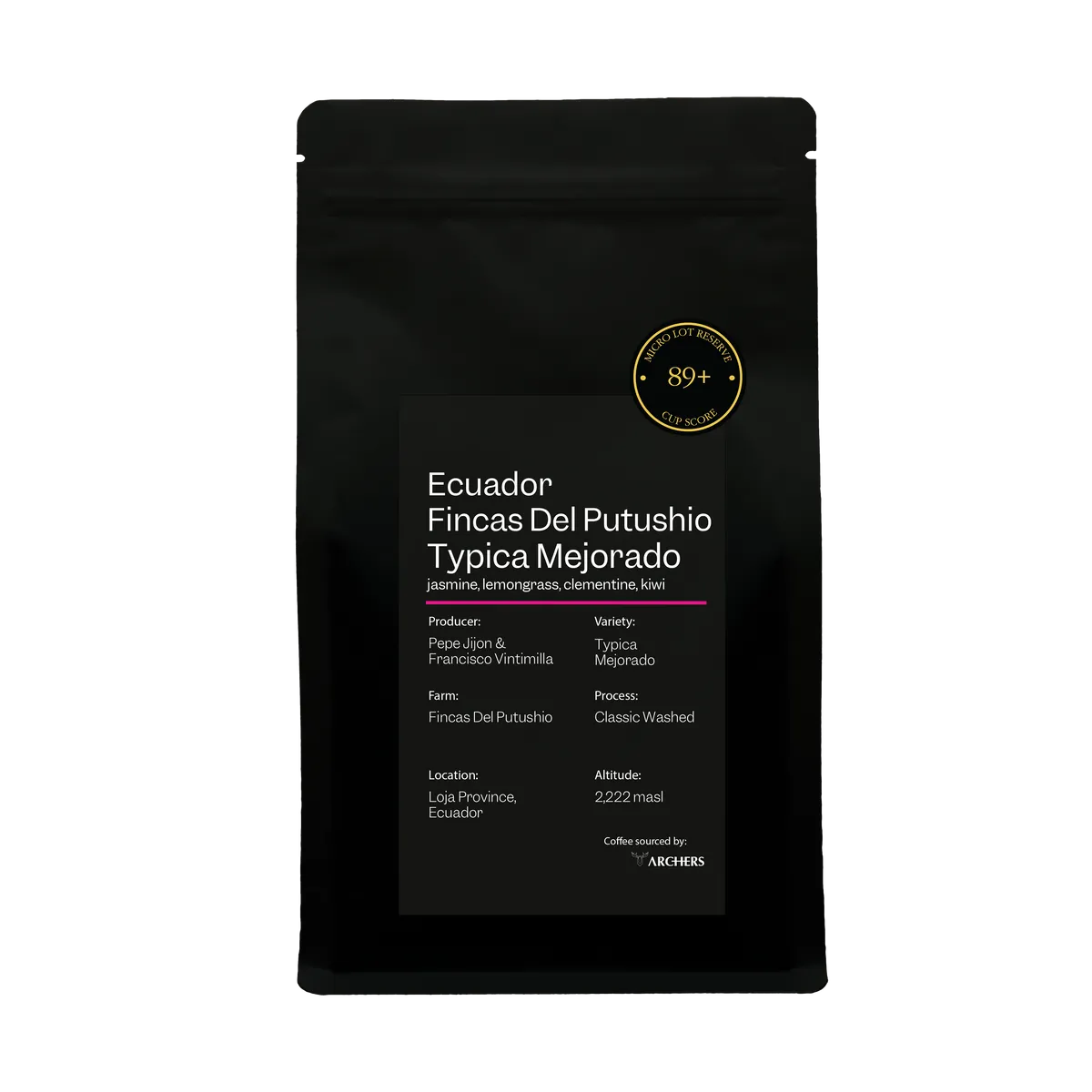 Ecuador - Fincas Del Putushio, Typica Mejorado
