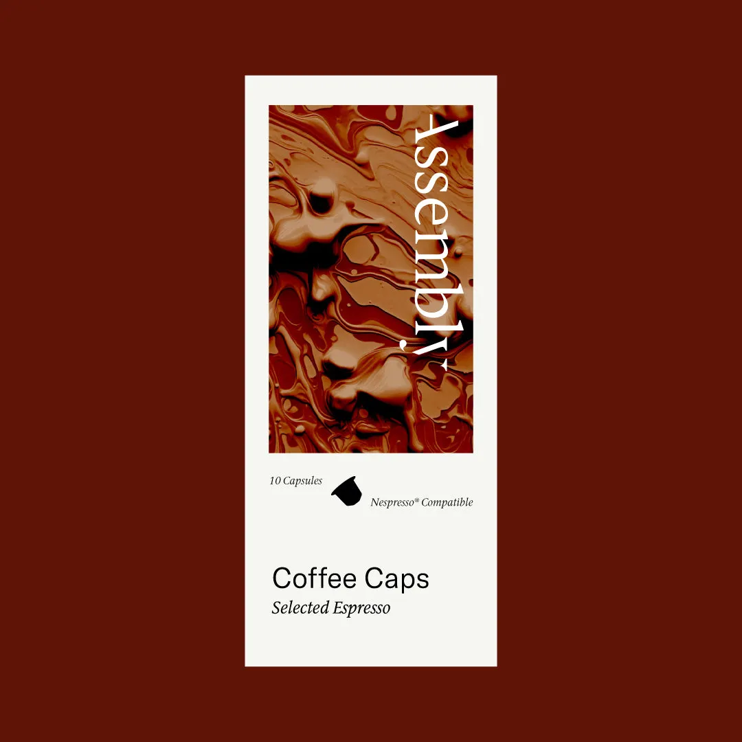 Assembly Coffee Caps Taste Card