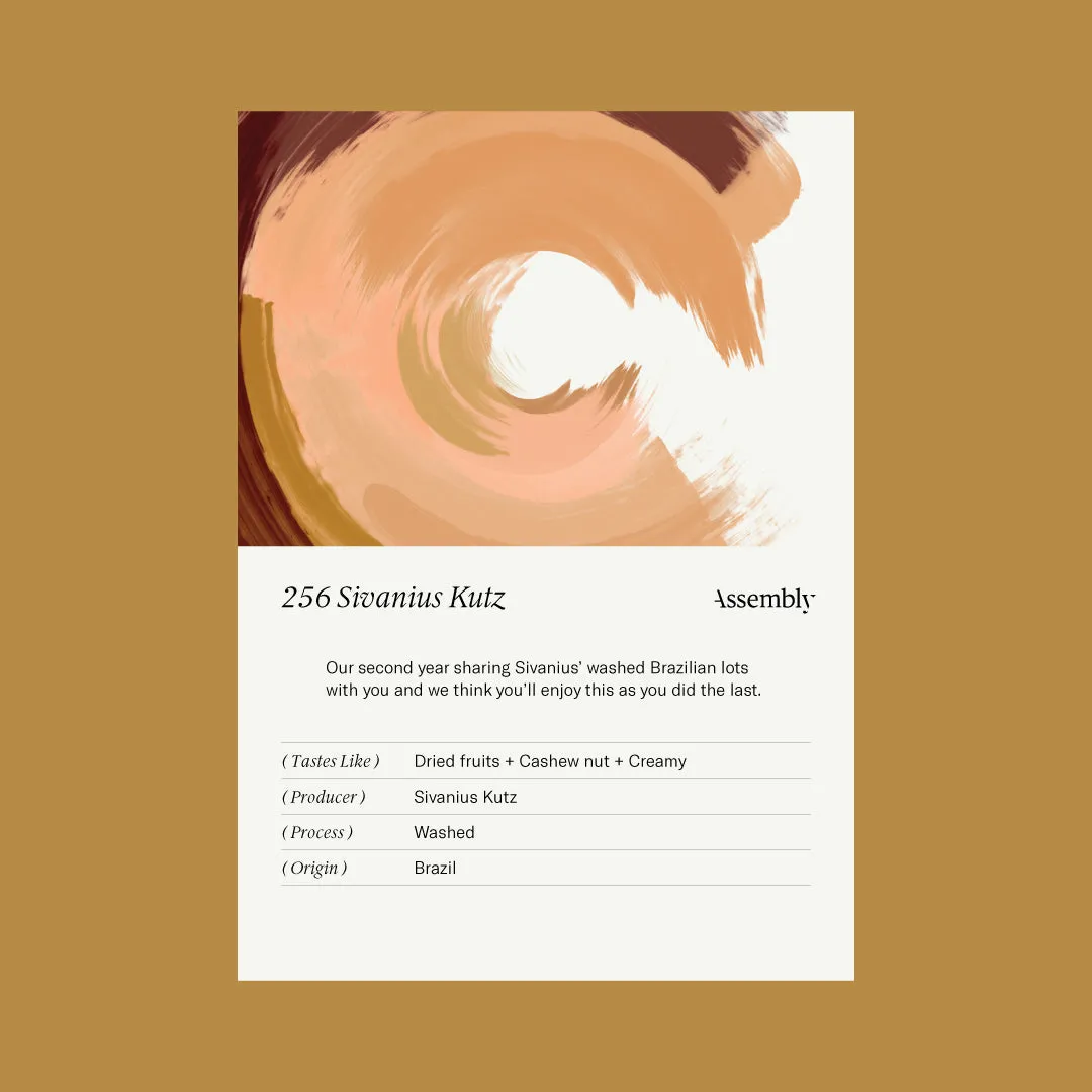Brazil — 256 Sivanius Kutz Taste Card