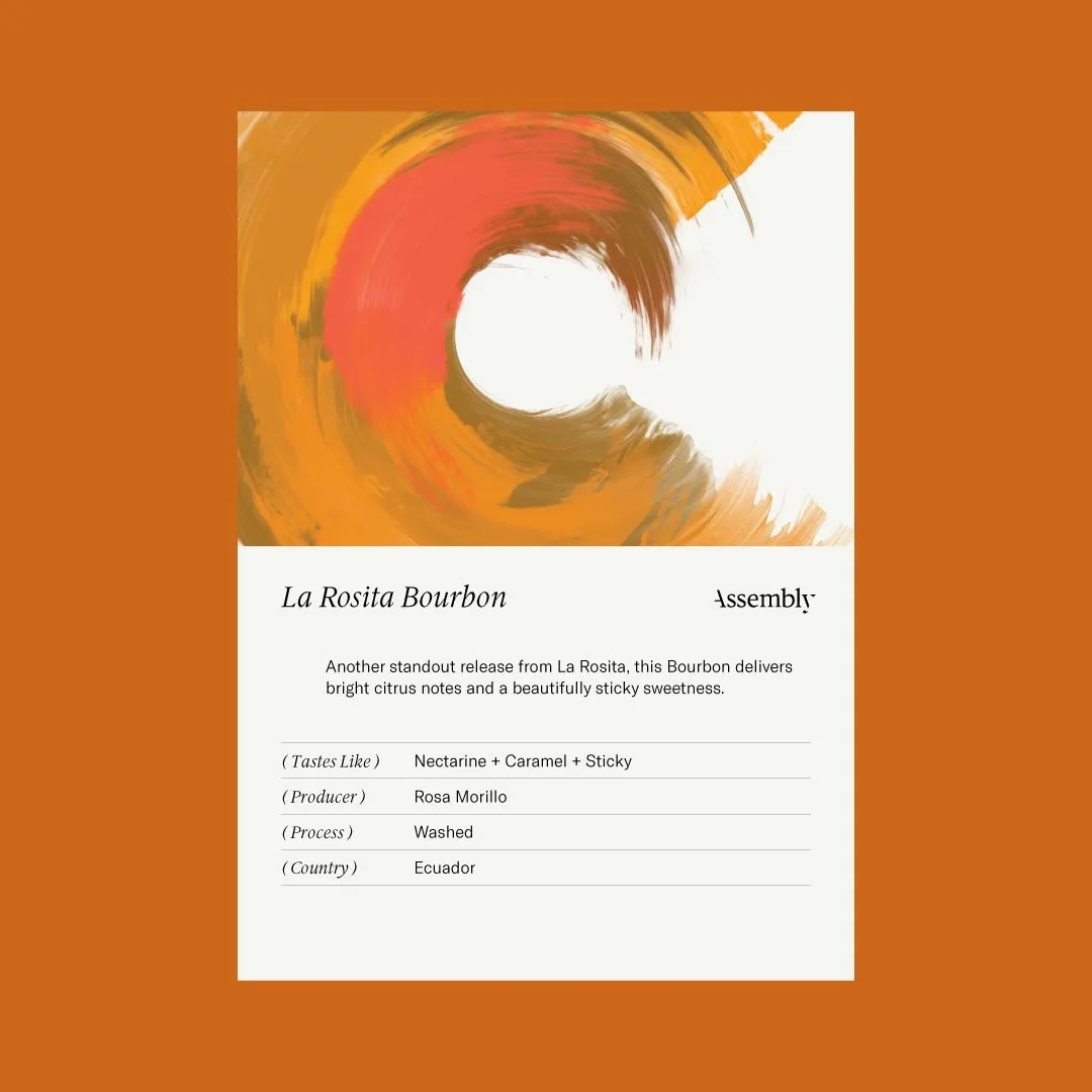 Ecuador — La Rosita Bourbon Taste Card