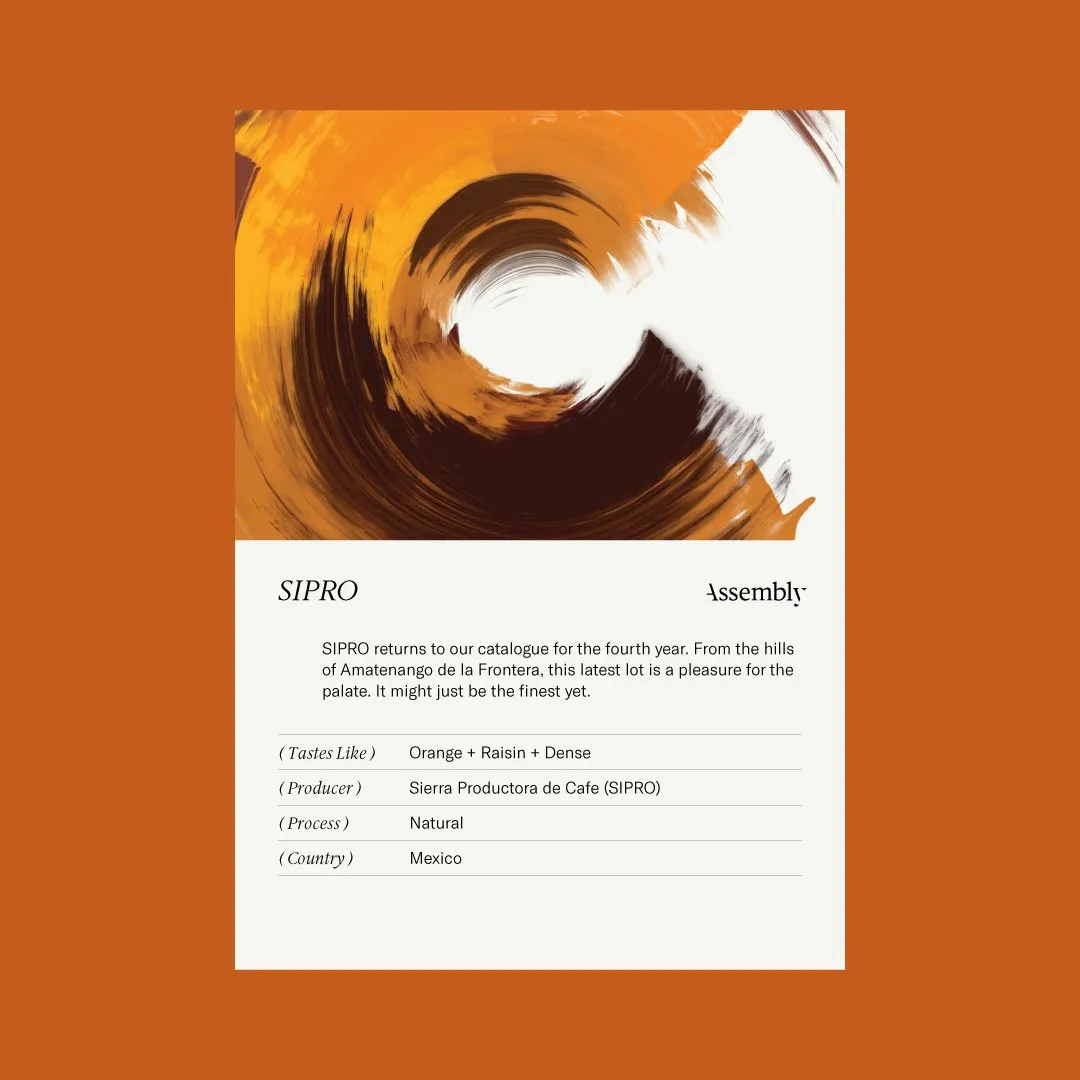 Mexico — SIPRO Taste Card
