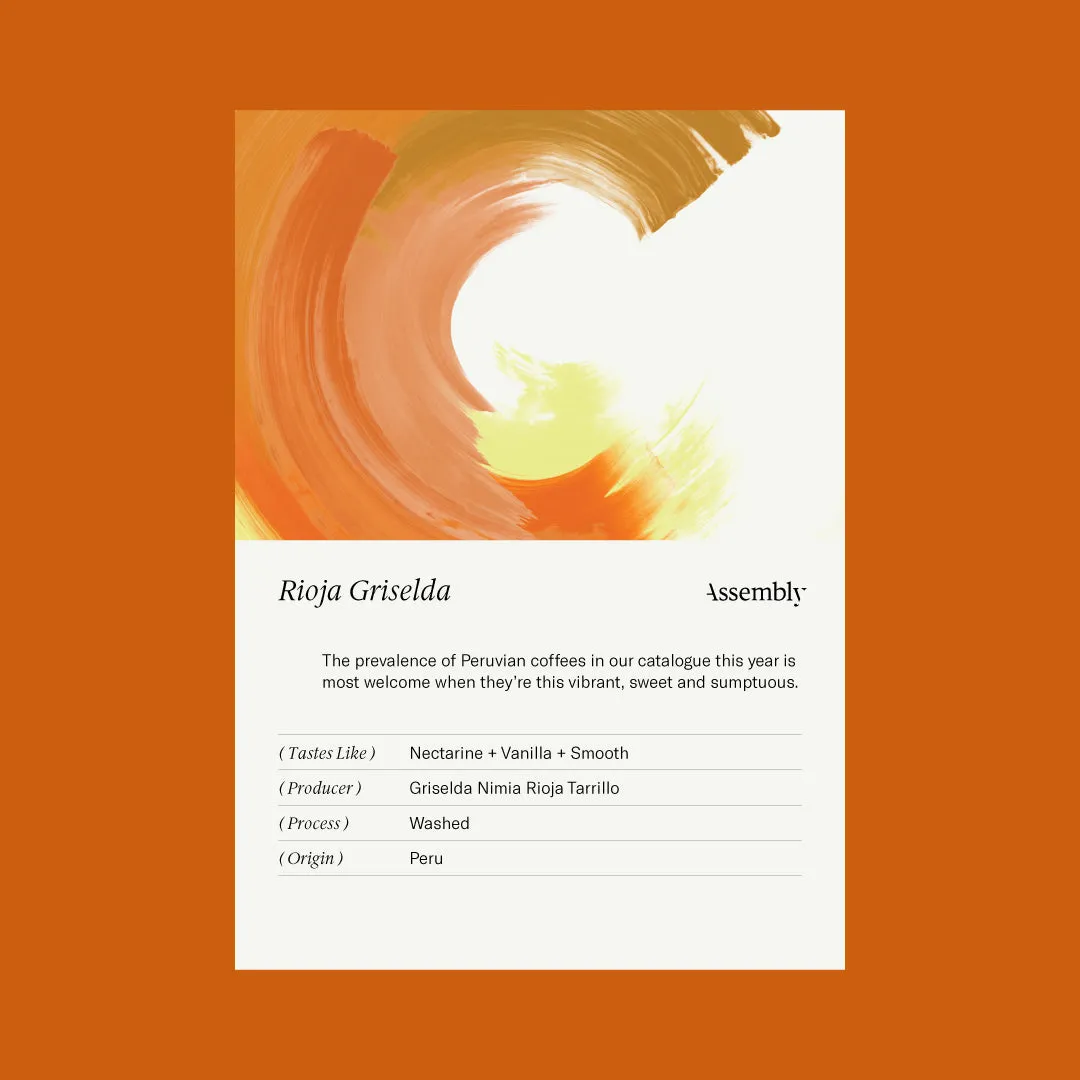Peru — Rioja Griselda Taste Card
