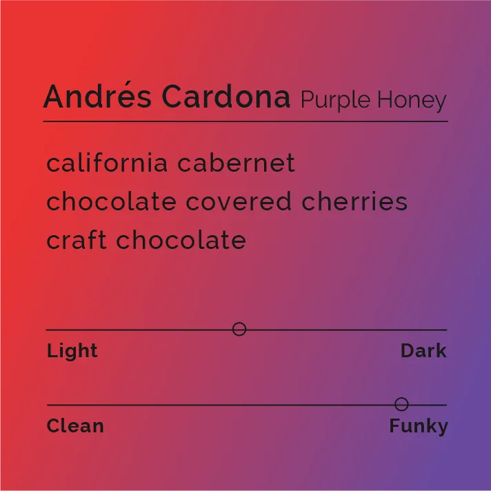 Andres Cardona - Purple Honey