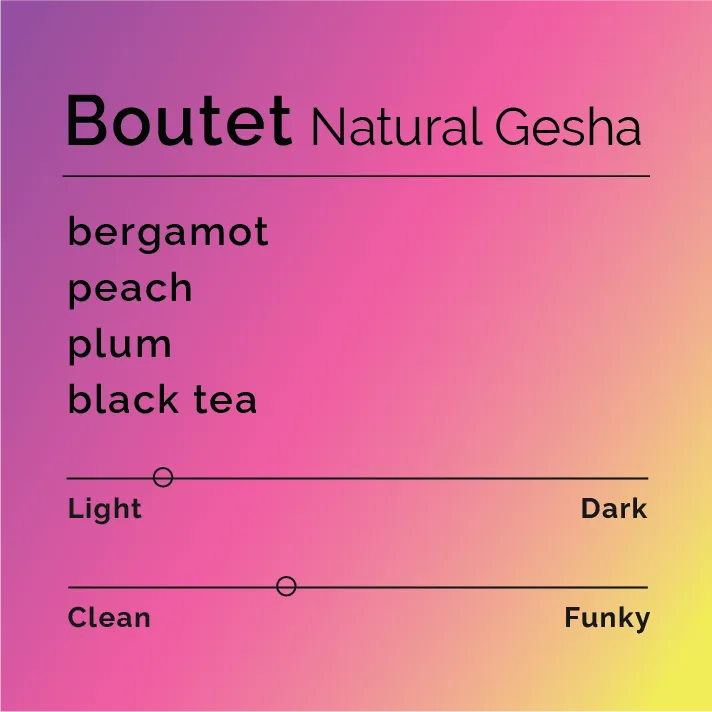 Boutet - Natural Gesha
