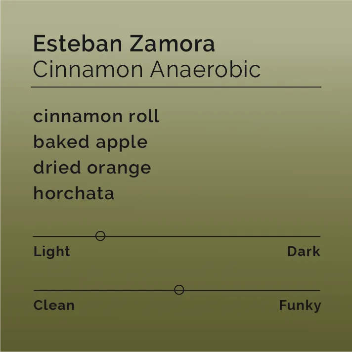 Esteban Zamora - Cinnamon Anaerobic
