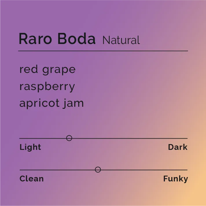 Raro Boda - Natural