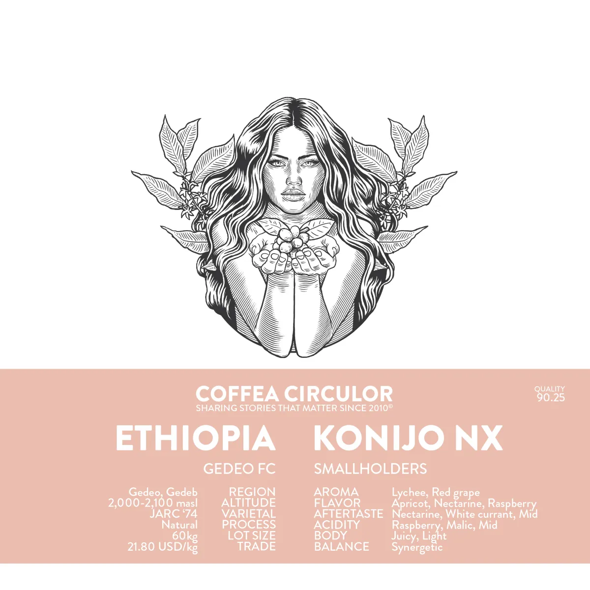 ETHIOPIA Konijo Natural NX
