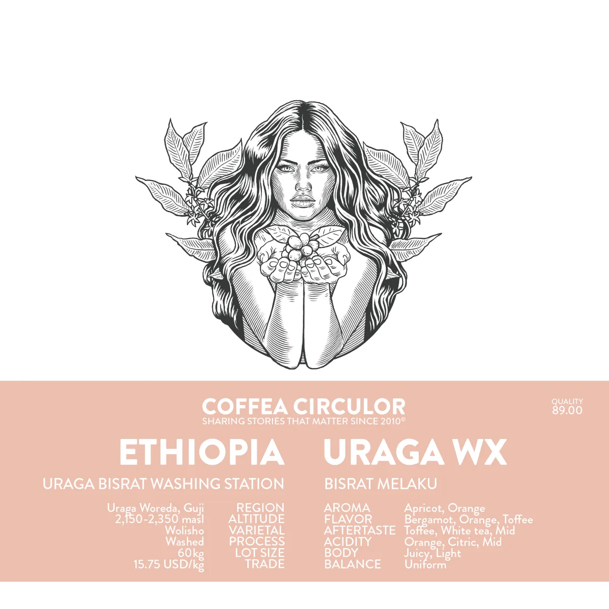 ETHIOPIA Uraga Washed WX