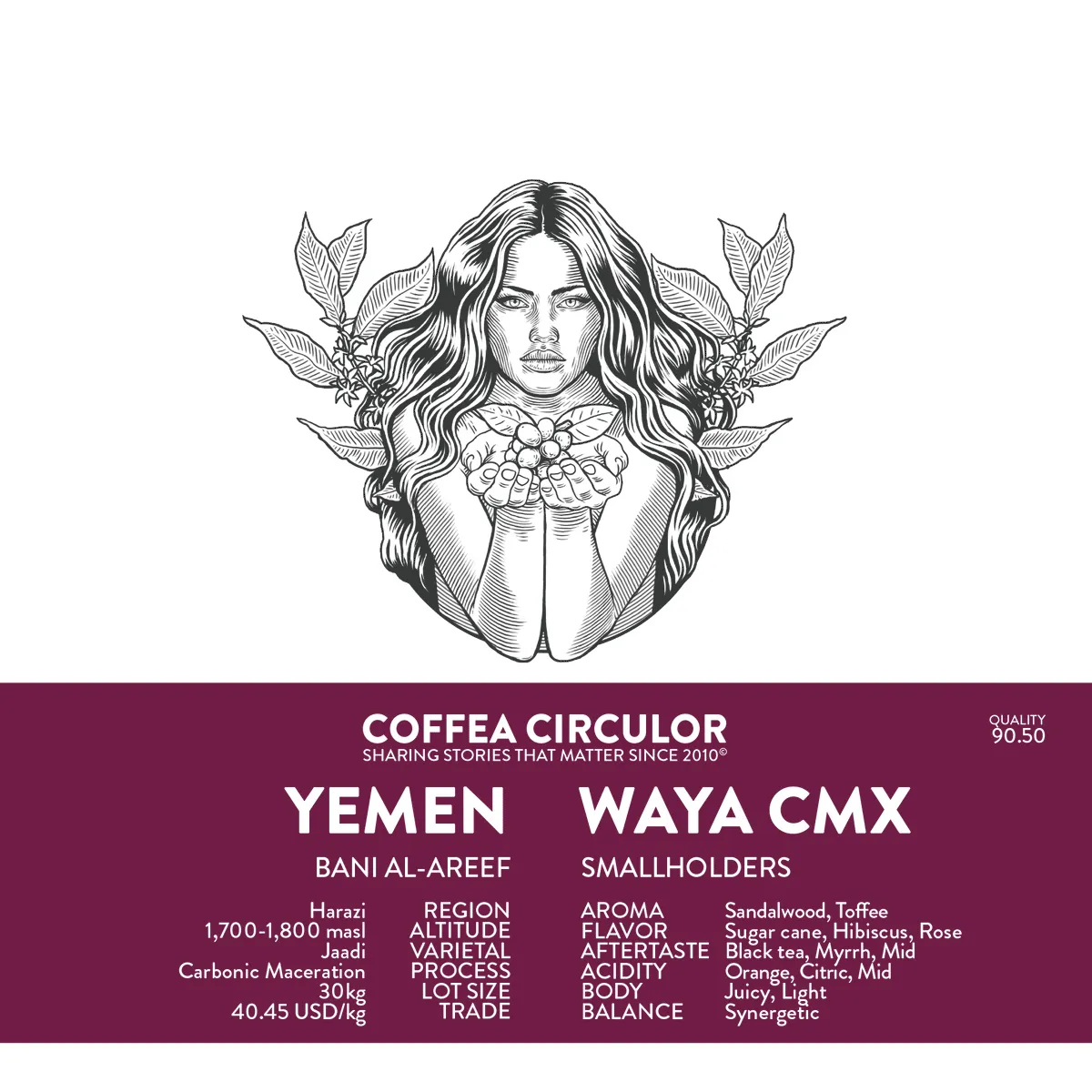 YEMEN Waya Carbonic Maceration CMX