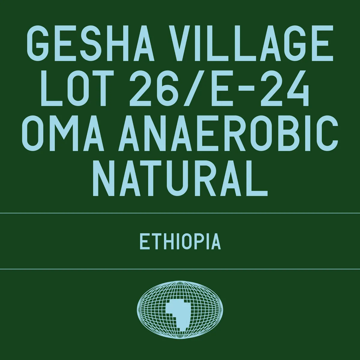 Gesha Village - Lot 26/E-24 Oma Anaerobic Natural