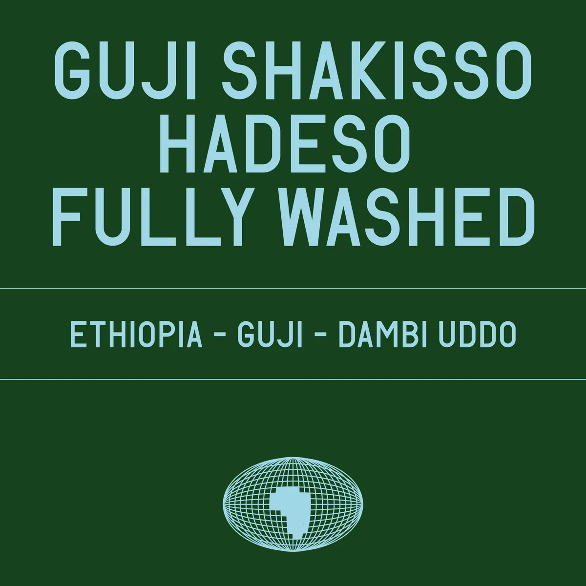 Guji Shakisso Hadeso JARC varieties - Local Landraces Fully Washed
