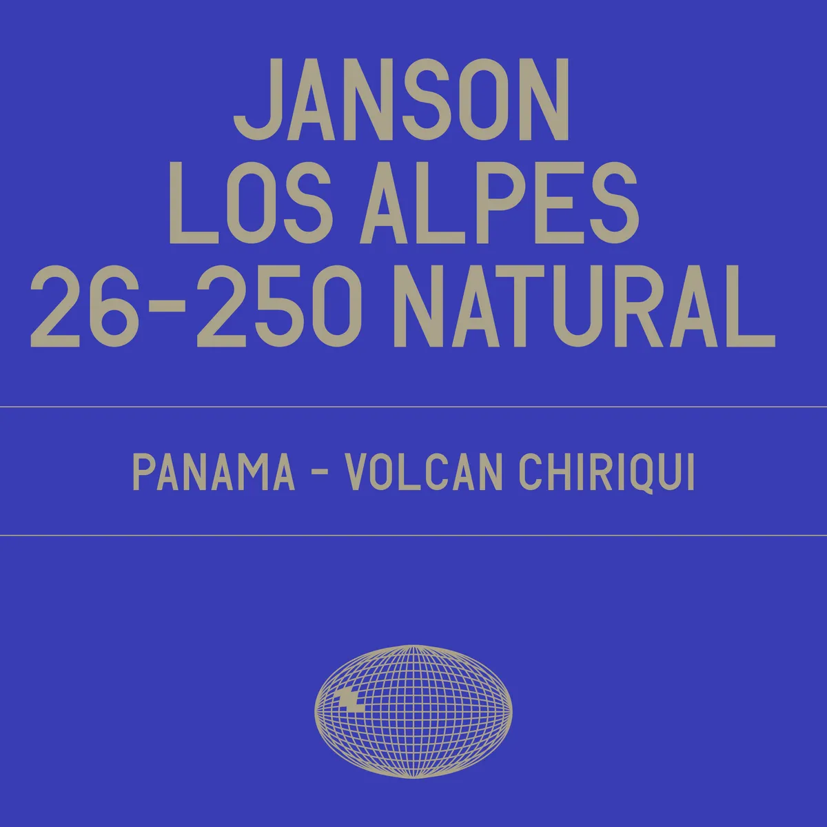 Janson Los Alpes 26-250 Gesha Natural