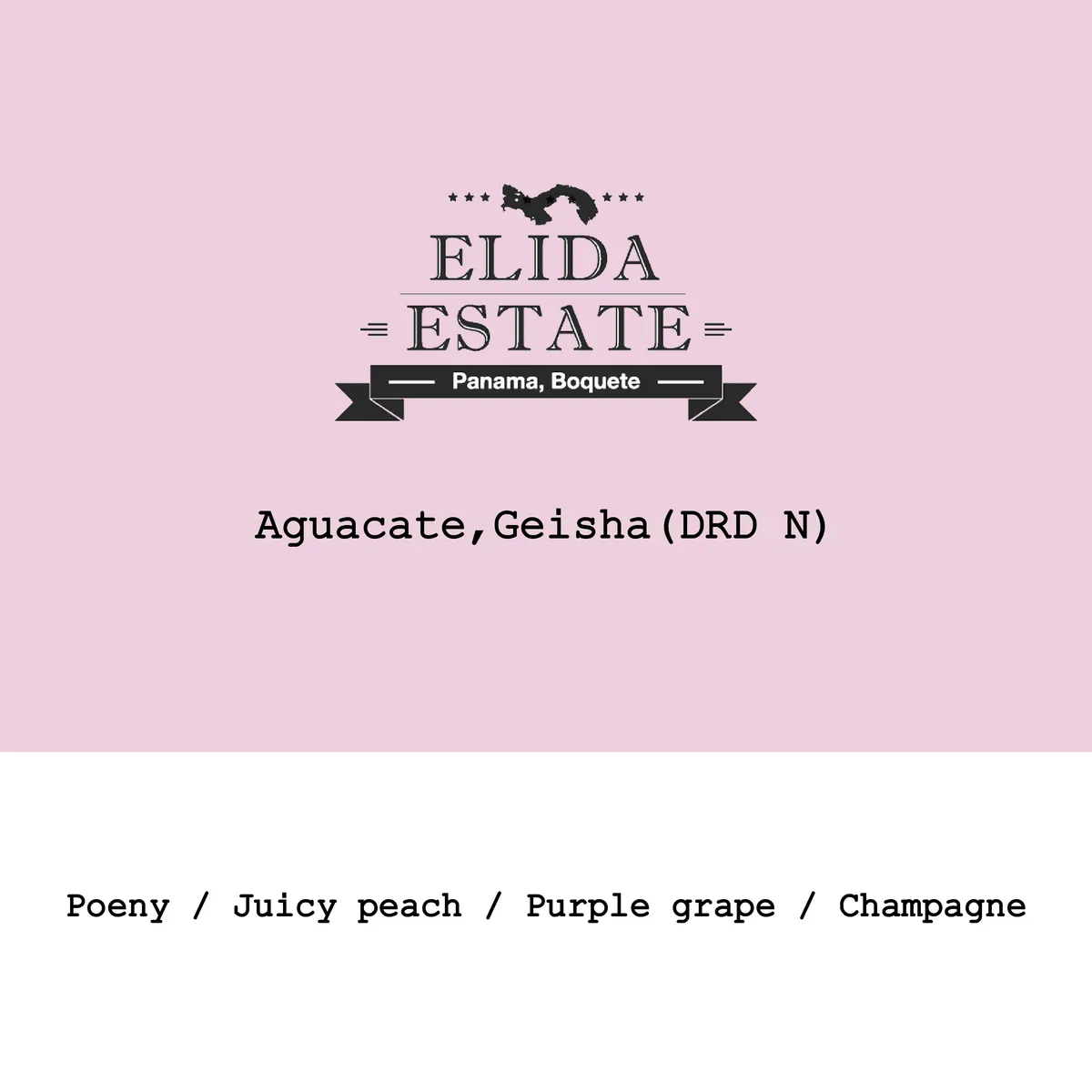 Panama Elida-Aguacate Geisha Dark-room dry natural