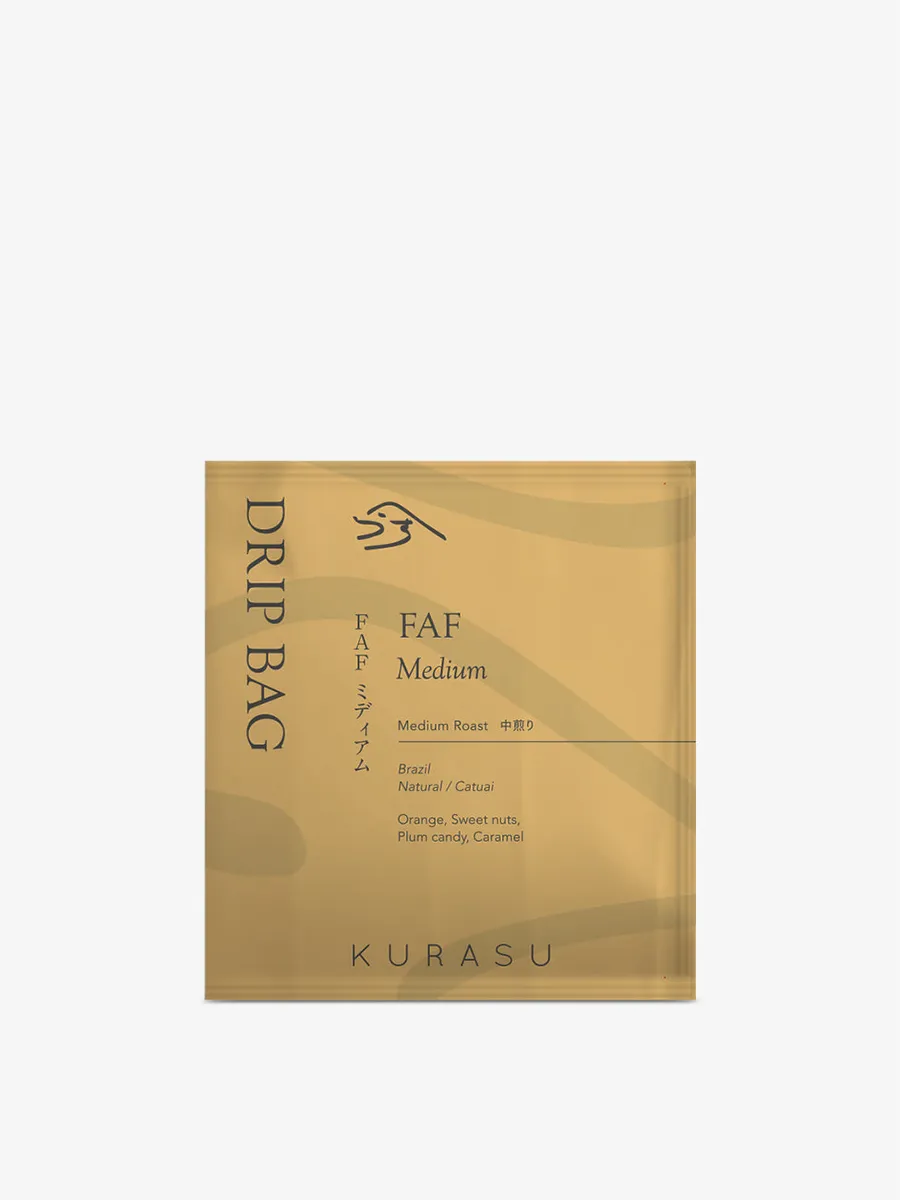 Kurasu Drip Coffee Bag - FAF Medium [Medium roast]
