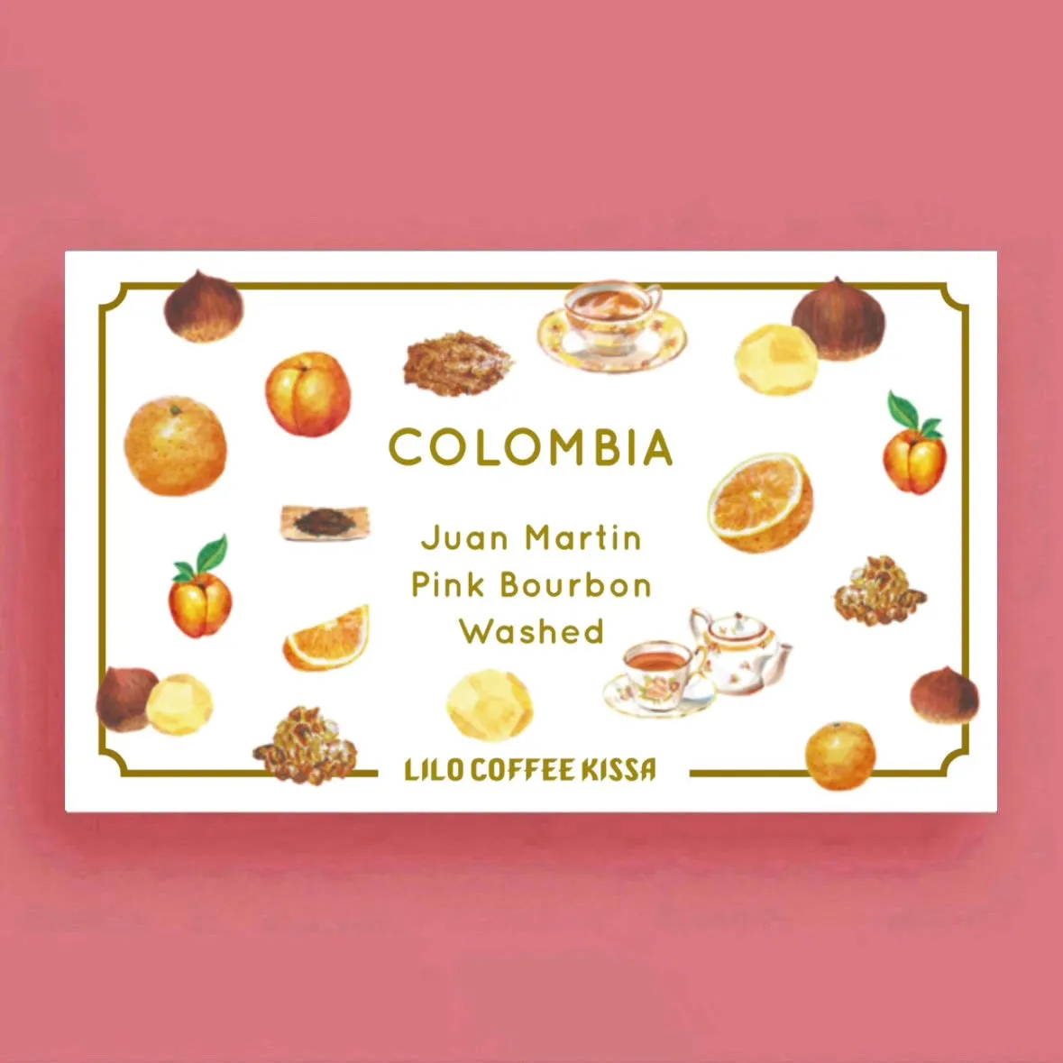 COLOMBIA Juan Martin Pink Bourbon Washed