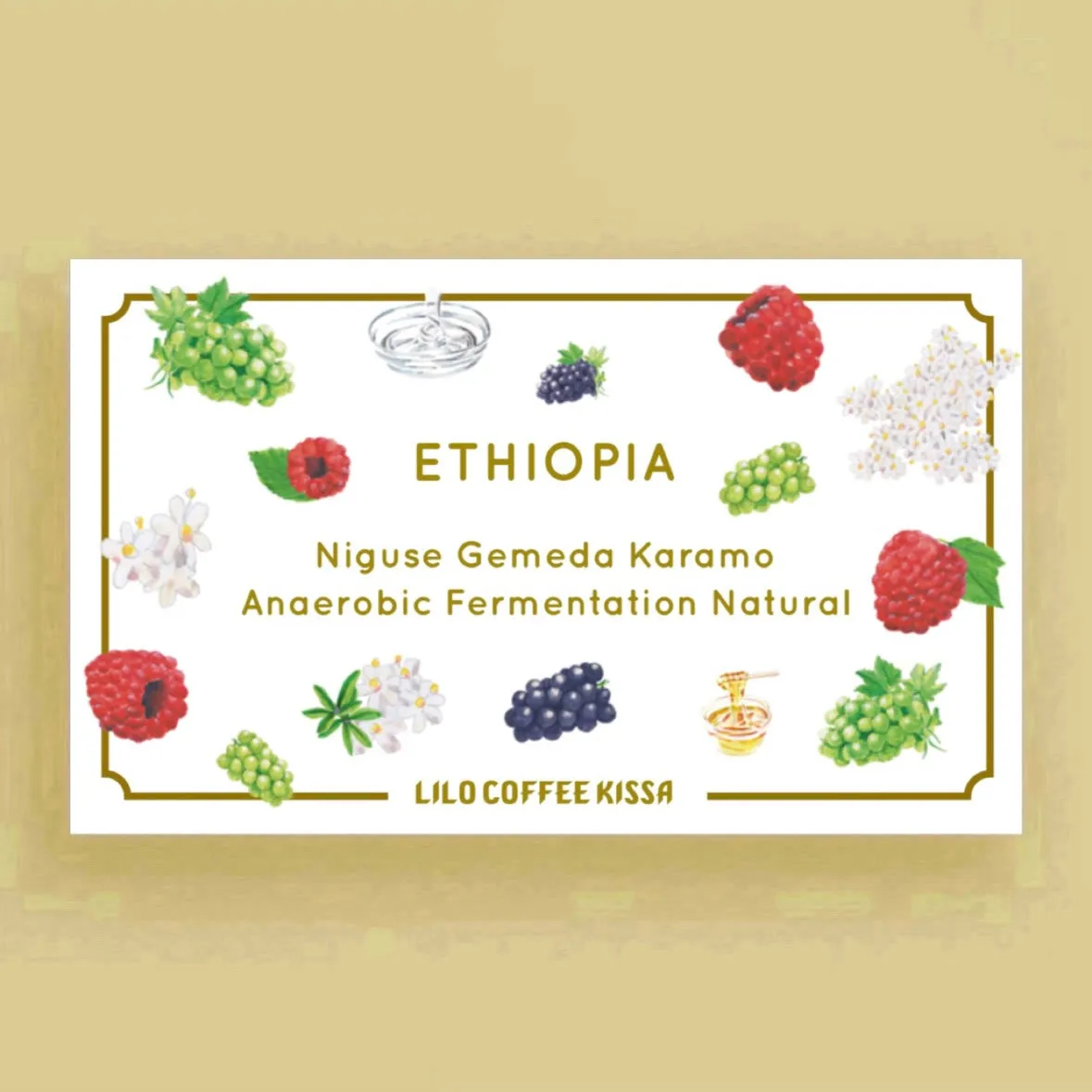 ETHIOPIA Niguse Gemeda Karamo Anaerobic Fermentation Natural