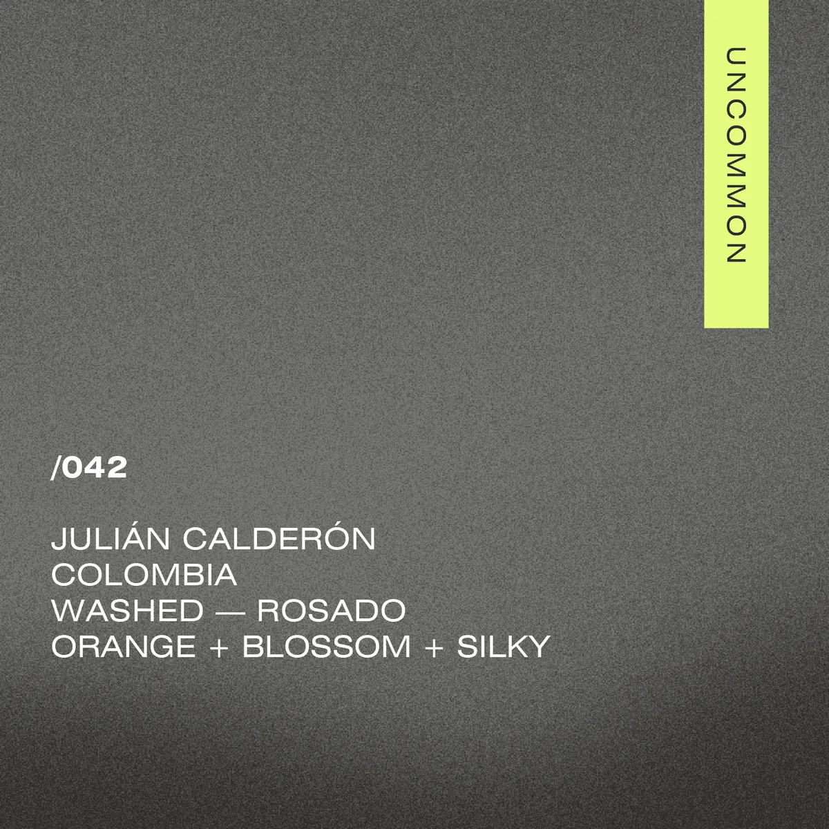 042 Colombia — Julián Calderón