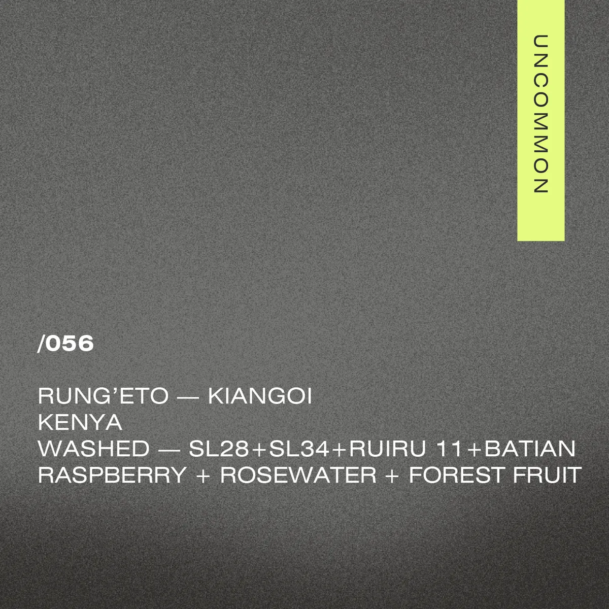 056 Kenya — Rung’eto Kiangoi