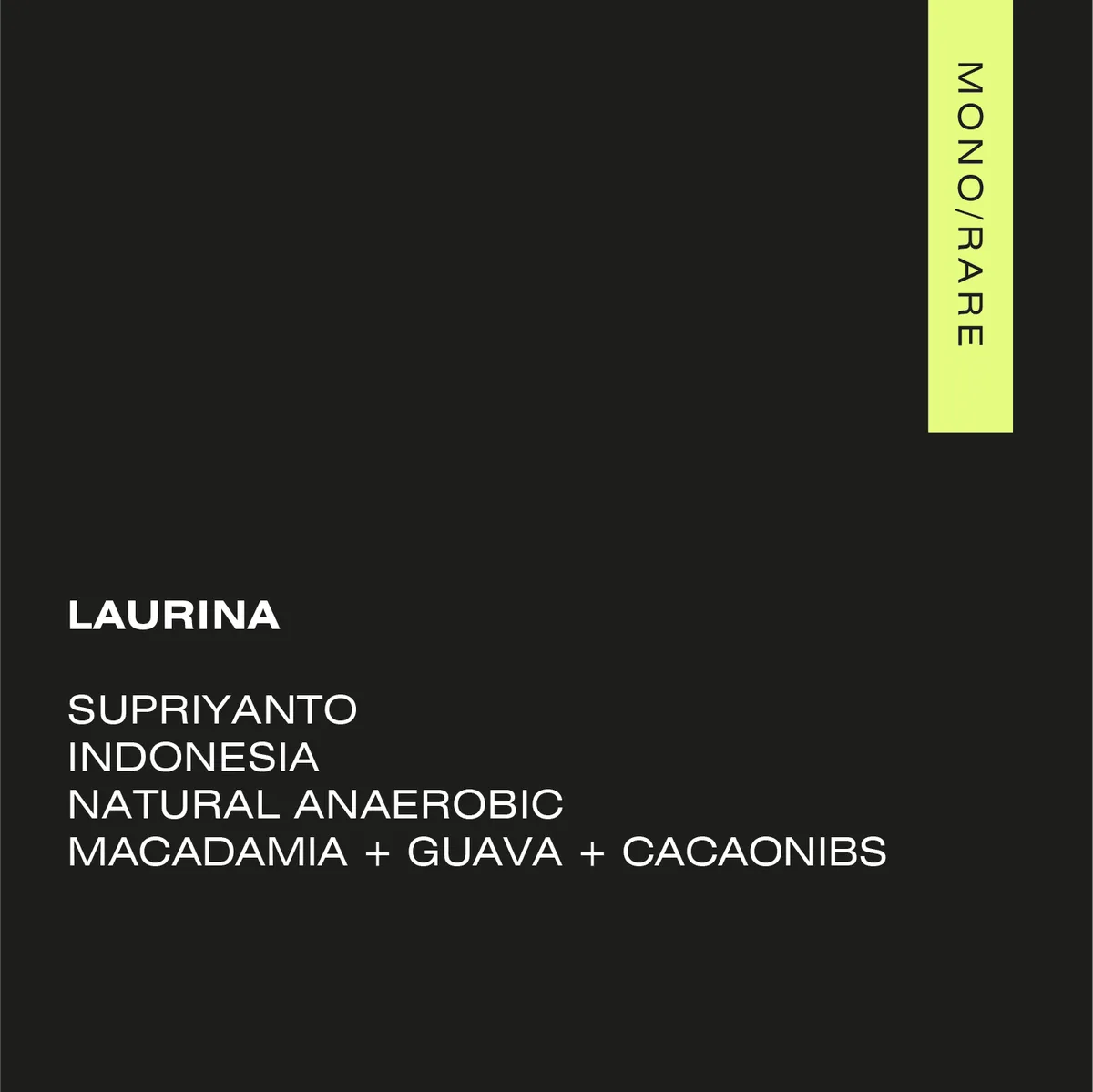 LAURINA3 Indonesia — Supriyanto