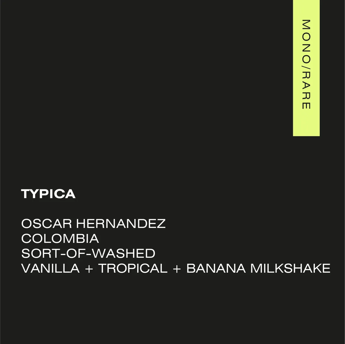 TYPICA Colombia – Nogales