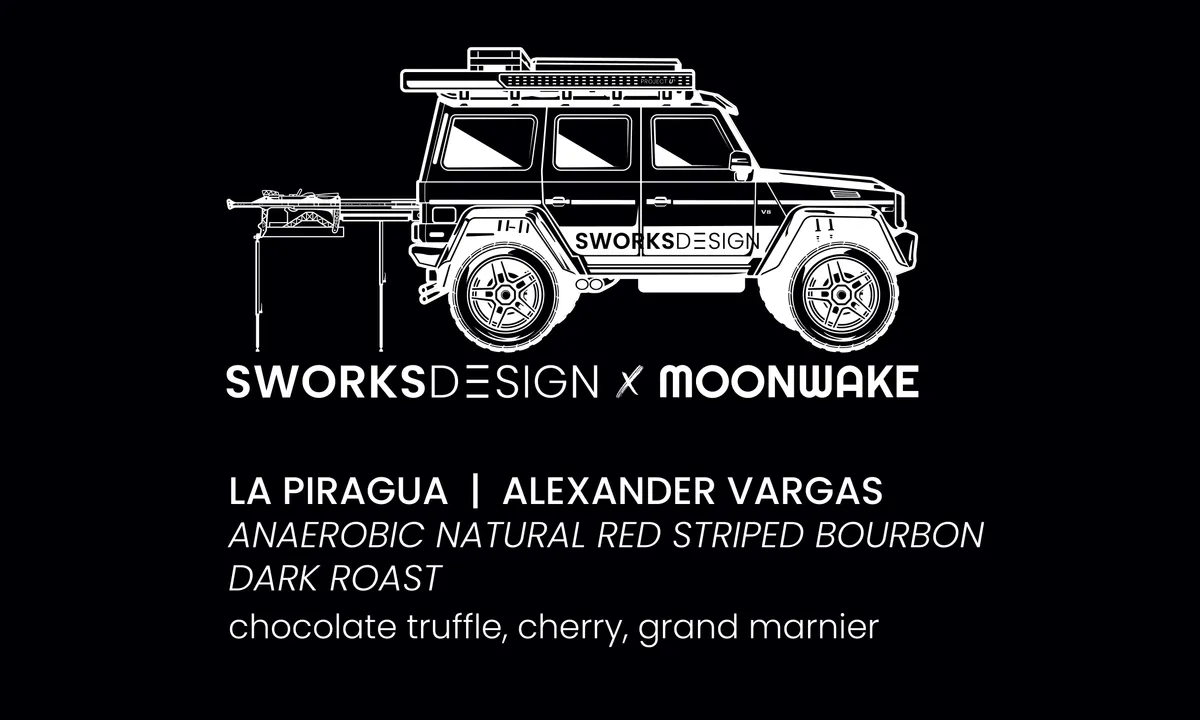Dark Roast - Finca La Piragua - Natural Red Stripe Bourbon - Colombia
