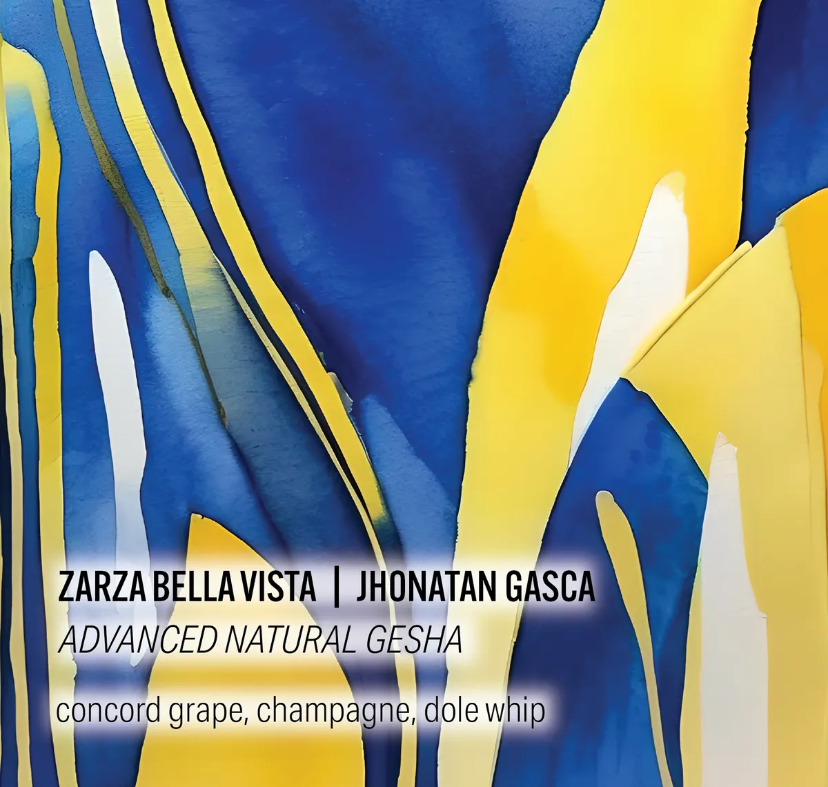 Jhonatan Gasca Zarza Bella Vista - Advanced Natural Gesha - Colombia