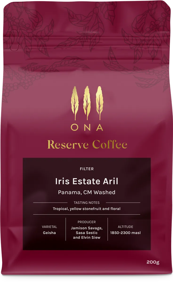 Iris Estate Aril, Panama, CM Washed