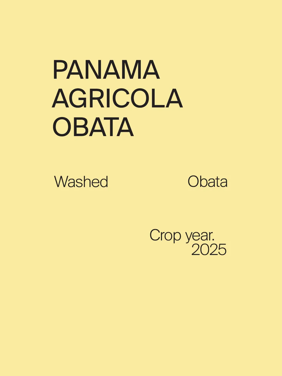 Panama Agricola Obata Washed