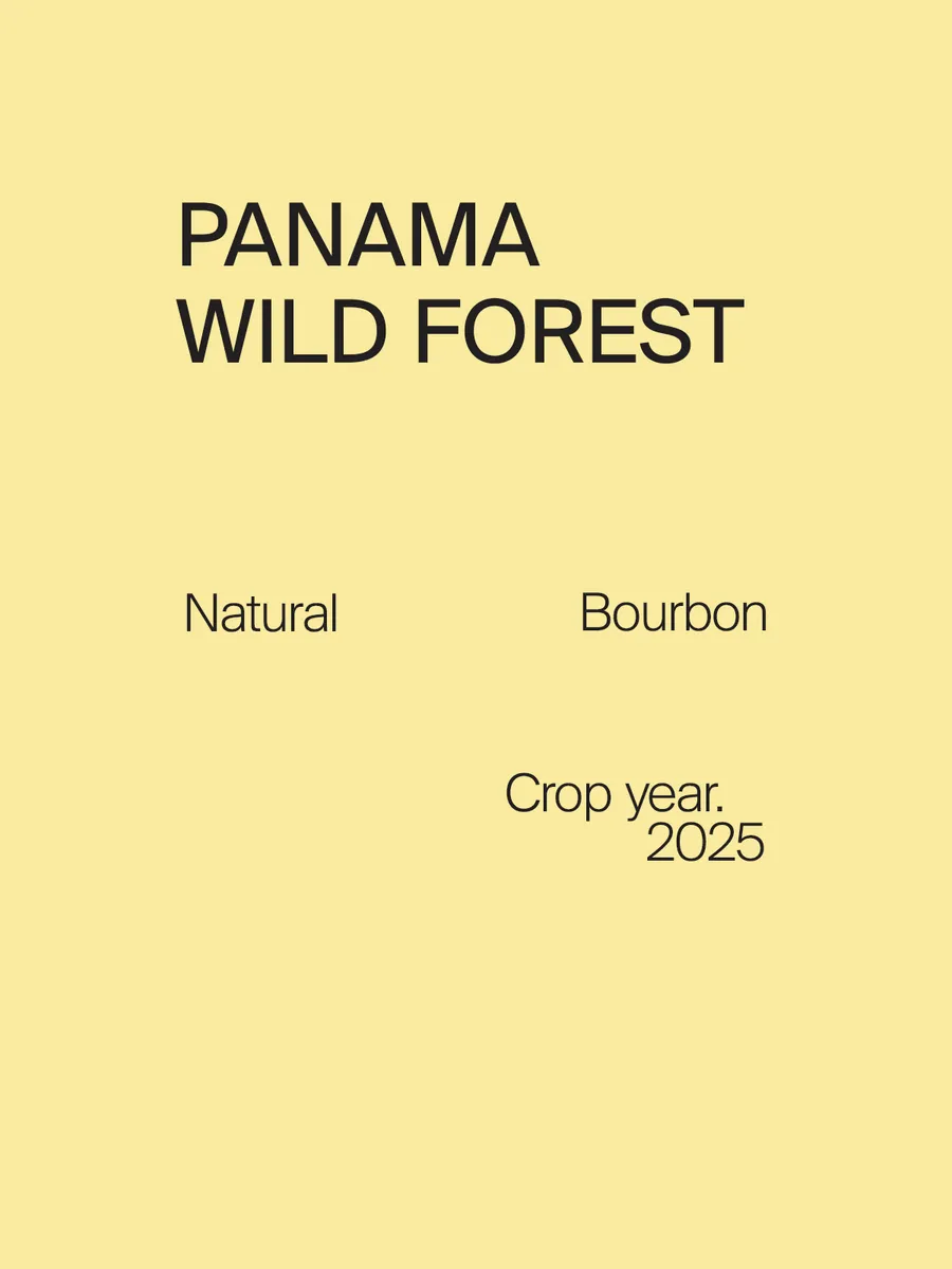 Panama Wild Forest Bourbon Natural