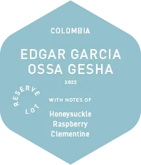 Edgar Garcia Ossa Gesha - Wet Process - 2022