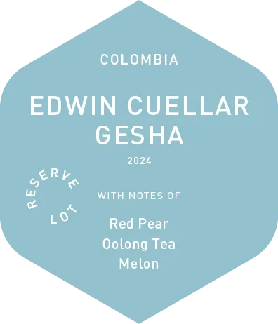 Edwin Cuellar Gesha - Wet Process - 2024
