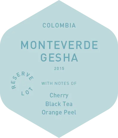 Monteverde Gesha - Wet Process - 2015