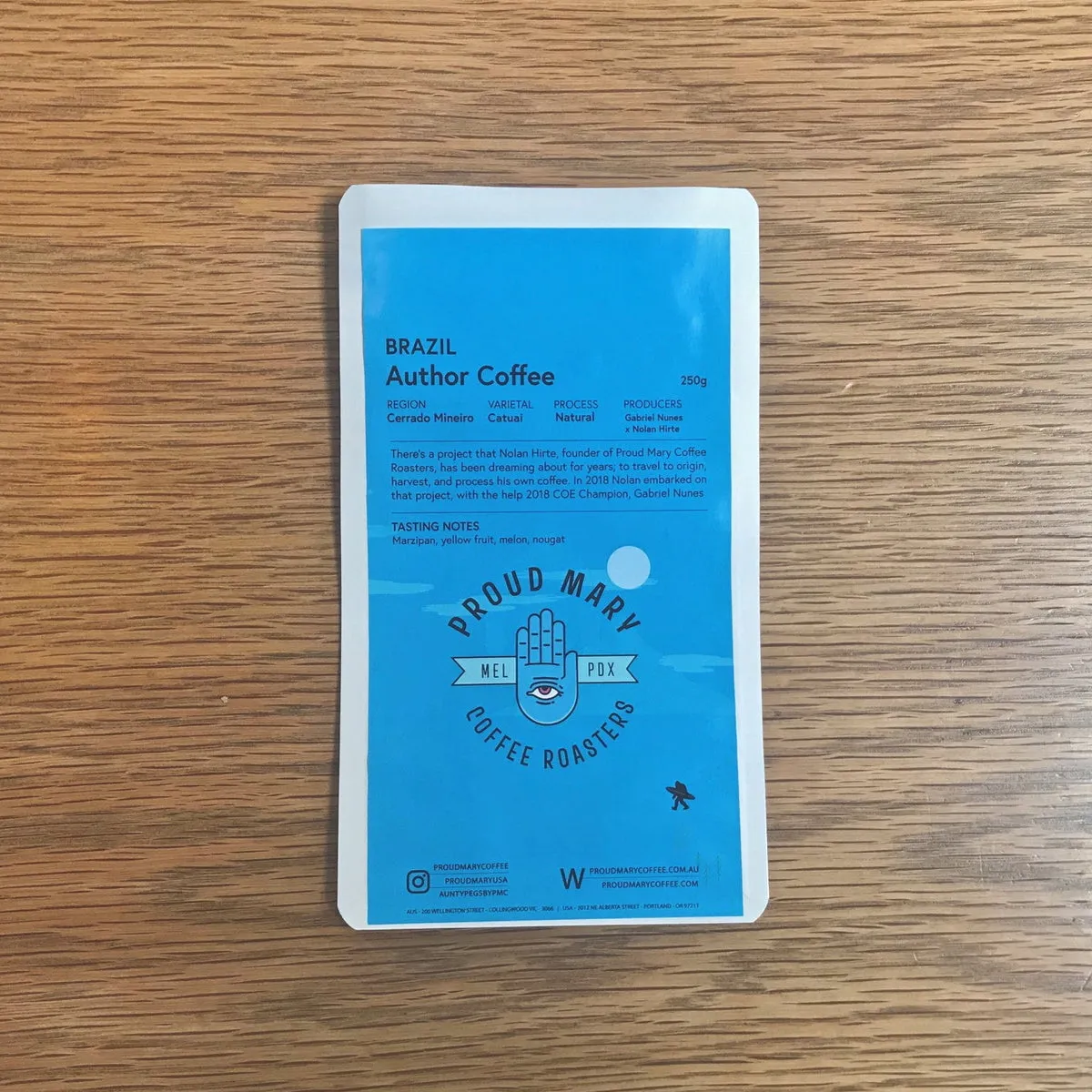 Brazil | Author Coffee Project | Natural Anaerobic 36hr