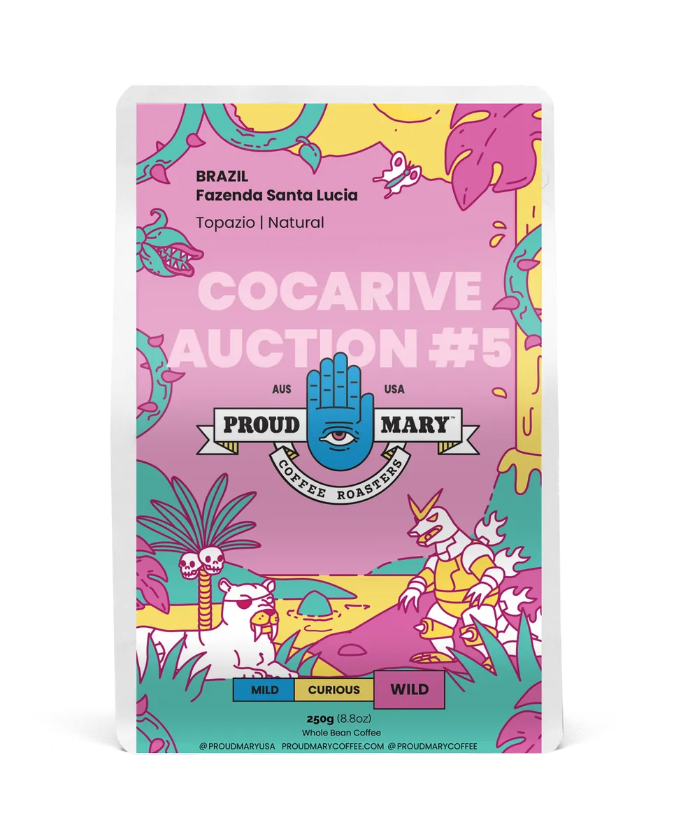 BRAZIL | Fazenda Santa Lucia - Cocarive Auction #5 | Topazio | Natural