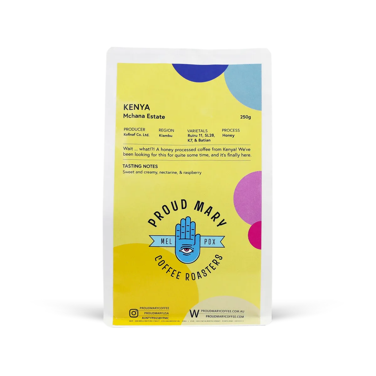 KENYA Mchana Estate | Ruiru 11 & SL28 | Honey