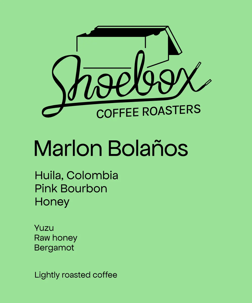 Colombia Marlon Bolaños Pink Bourbon Honey