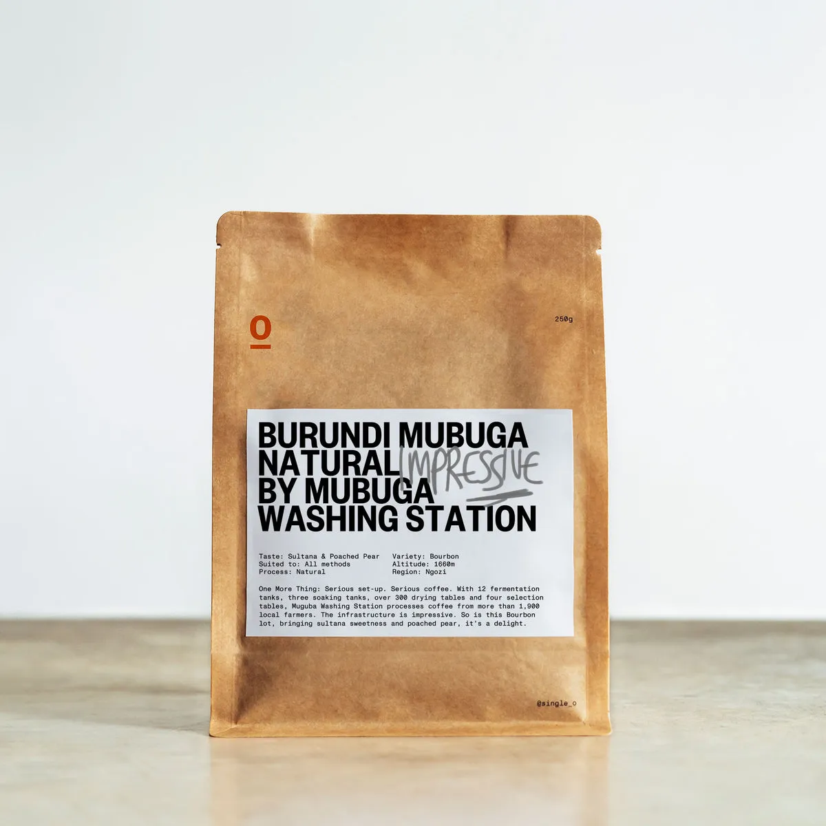 BURUNDI MUBUGA NATURAL
