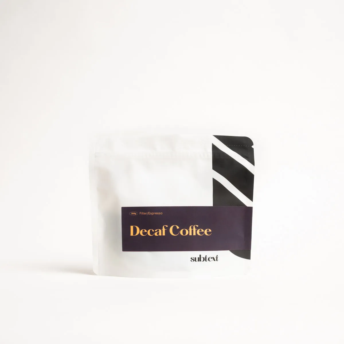 Bag of Decaf Coffee