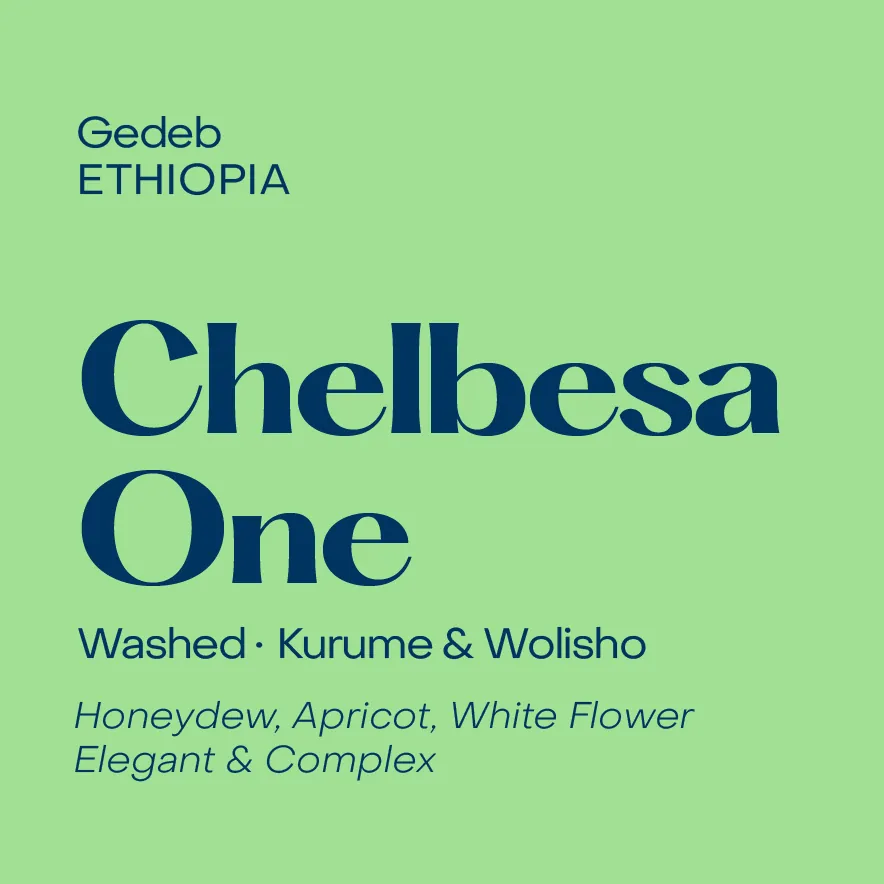 Ethiopia Chelbesa One, Washed Kurume & Wolisho