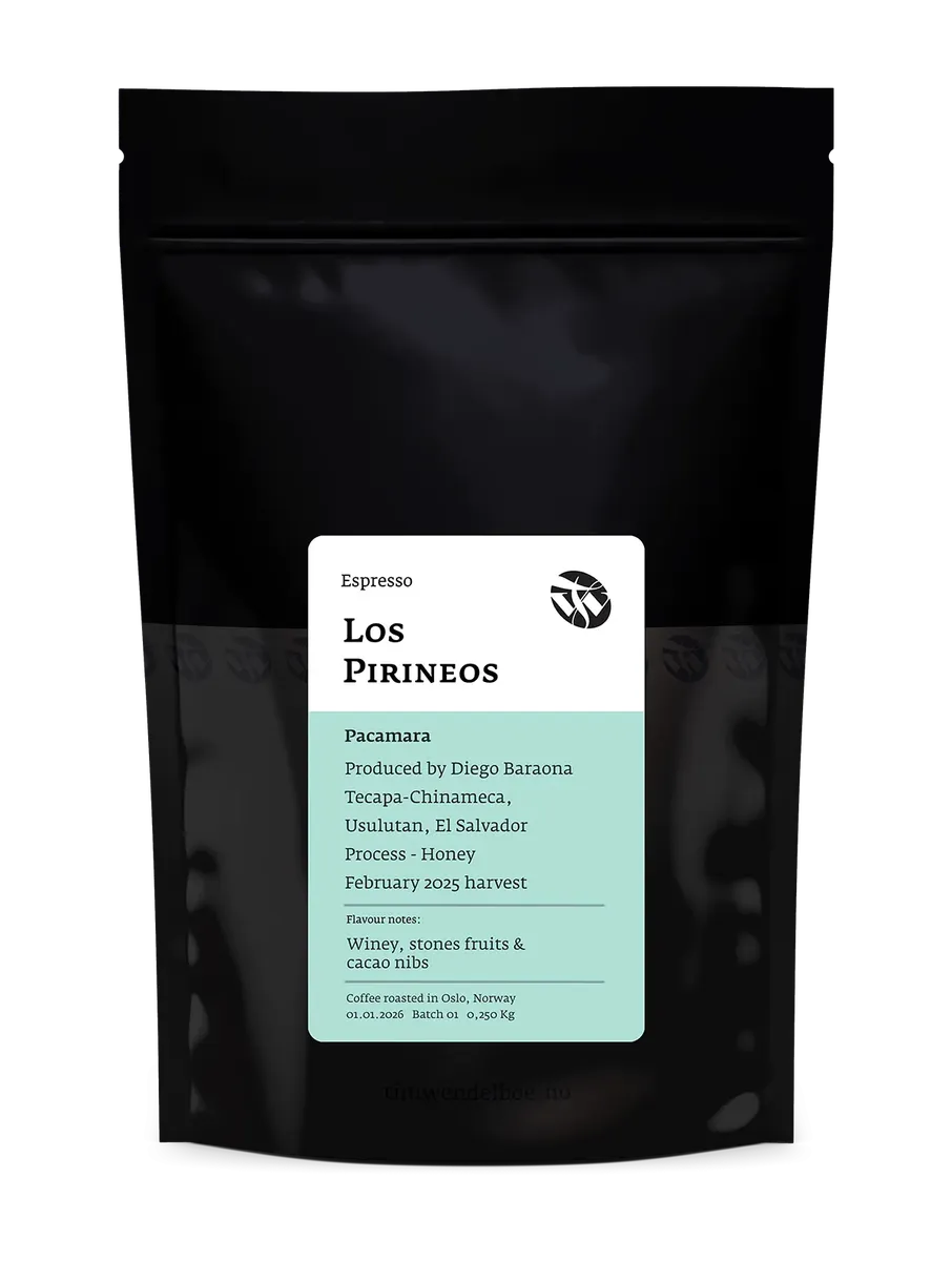 Los Pirineos Pacamara Espresso - Honey Process