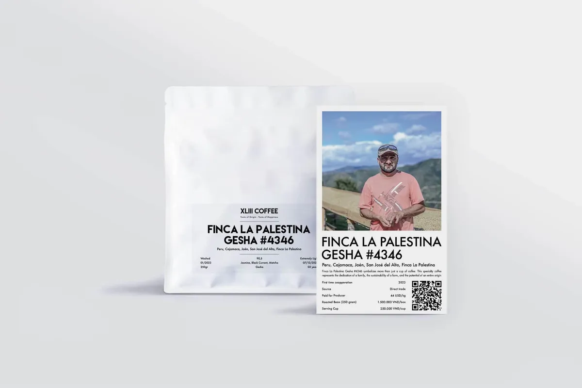 Finca La Palestina Gesha #4346